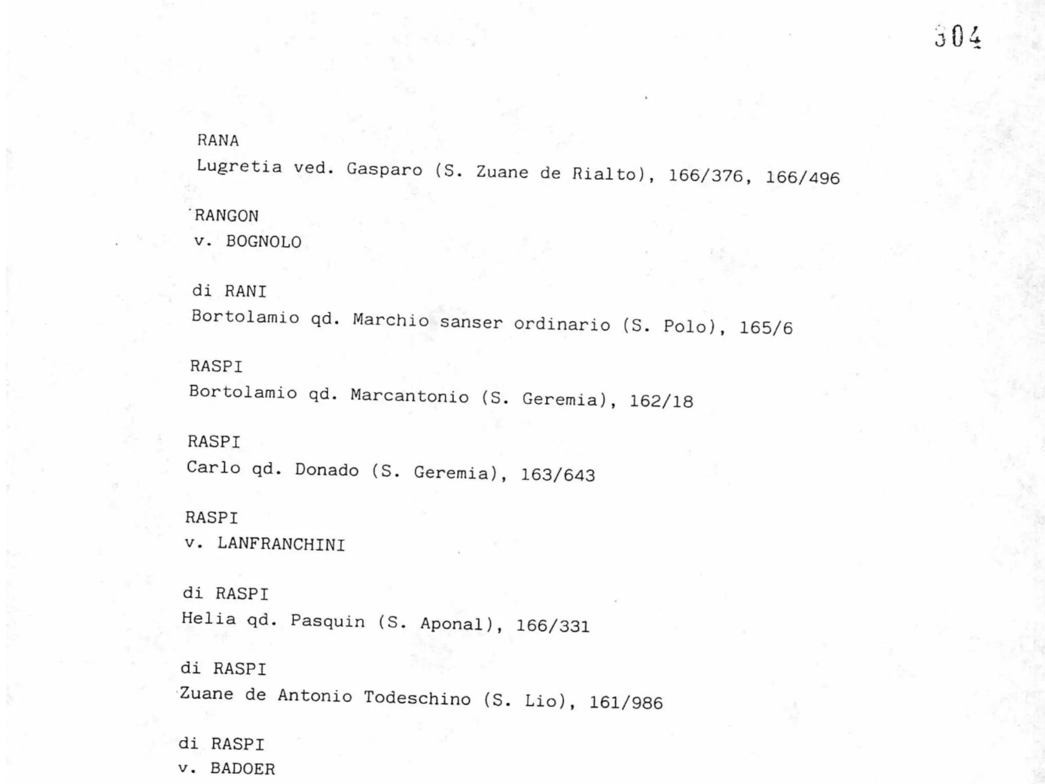 Catastico 1582 Cadastral Dataset